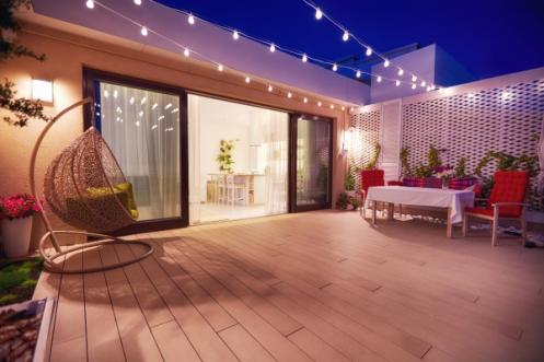 Beleuchtung Garten Balkon